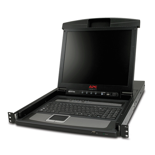 17" Rack LCD Console With Integrated 8 Port Analog KVM Switch AP5808 - C2000