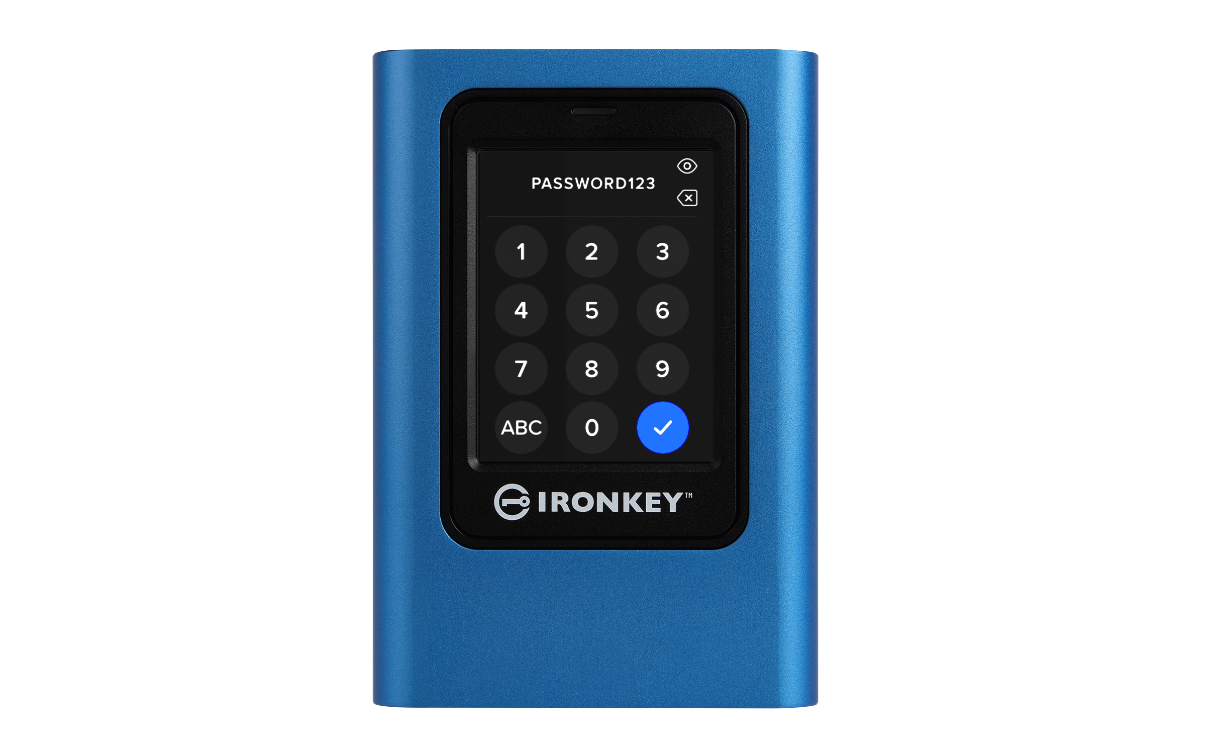 Kingston - Digital Media Product 7680gb Ironkey Vault Privacy 80     Xtsaes 256bit Encrypted External    Ikvp80es/7680g