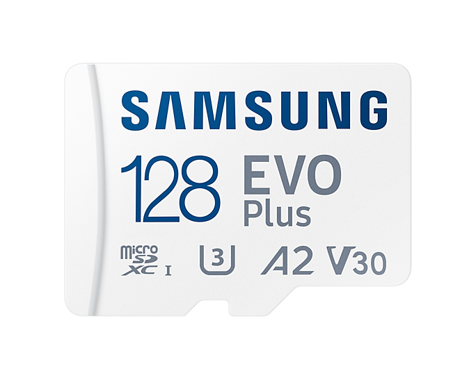 Samsung EVO Plus memory card 128 GB  MicroSDXC UHS-I Class 10 EVO  MB-MC128KA/EU - eet01