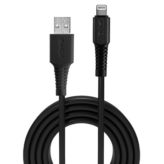 1m Usb To Lightning Cable Black 31320 - WC01