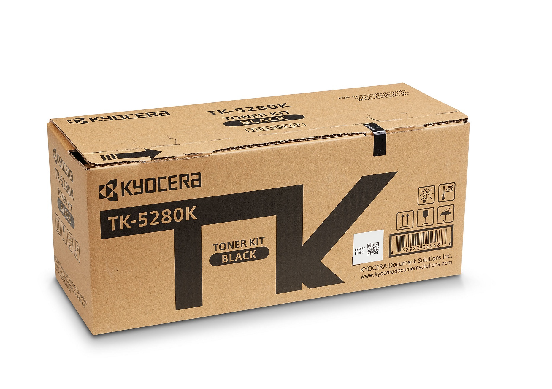 Kyocera Kyocera Tk5280k Black Toner Cartridge 13k Pages - 1t02tw0nl0 1t02tw0nl0 - AD01