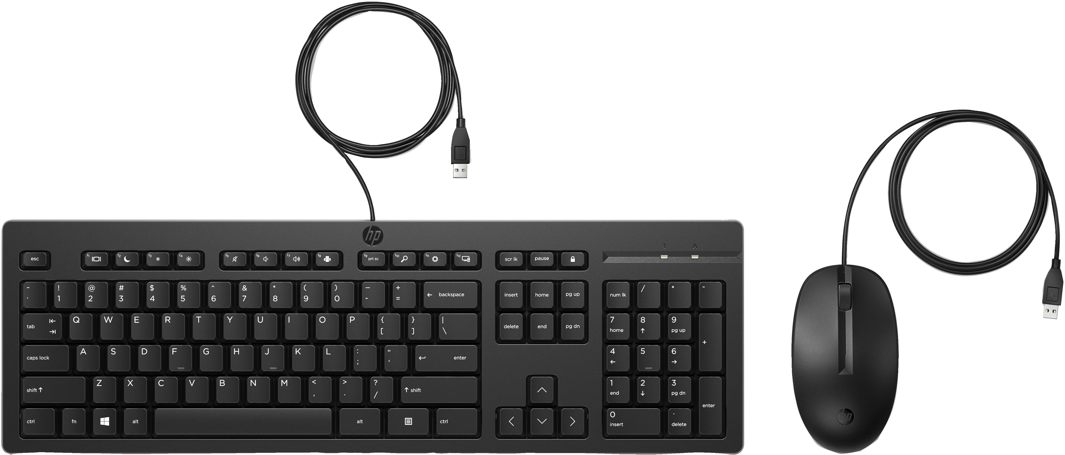 Hp Hp 225 Wired Mouse And Keyboard Combo 286j4aa#abu - TC01