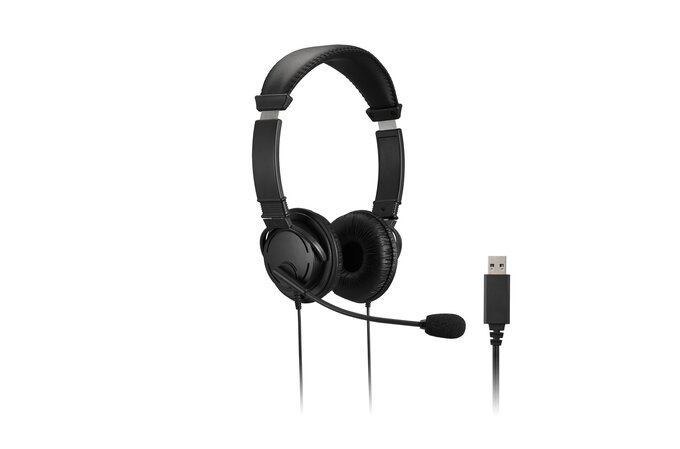 Acco/kensington - Mobile Accs    Kensington Hifi Usb Headphones      With Mic And Volume Control Butt    K33065ww