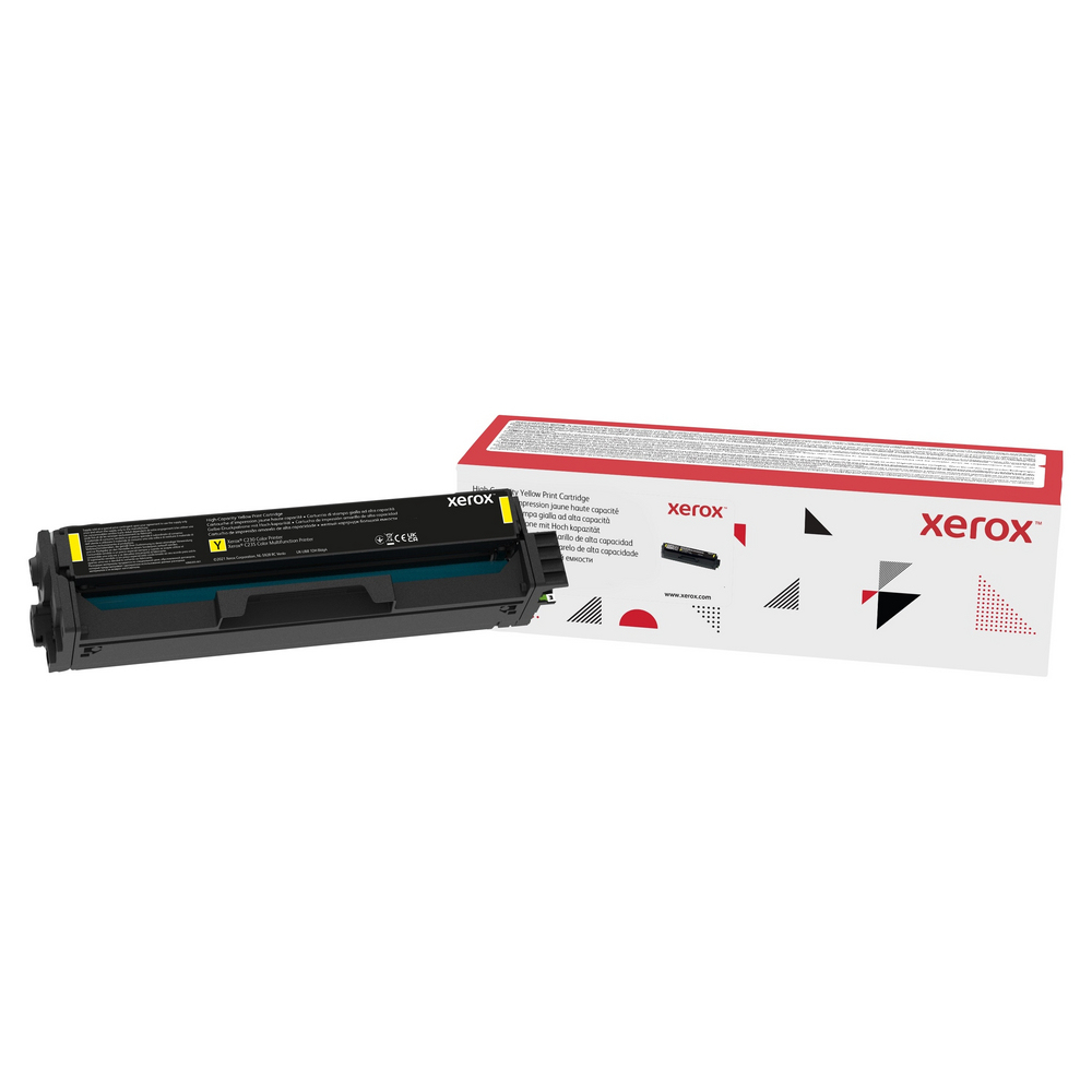 Xerox - High Capacity - Yellow - Original - Toner Cartridge - For Xerox C230, C230/DNI, C230V_DNIUK, C235, C235/DNI, C235V_DNIUK 006R04394 - C2000