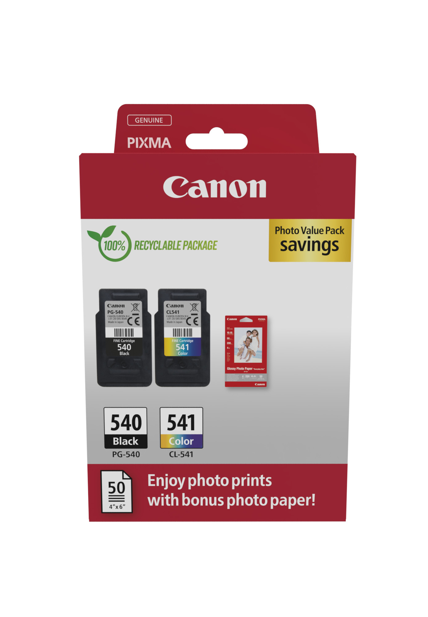 Canon - Supplies Ink Hv          Pg-540/cl-541 Pvp                                                       5225b013