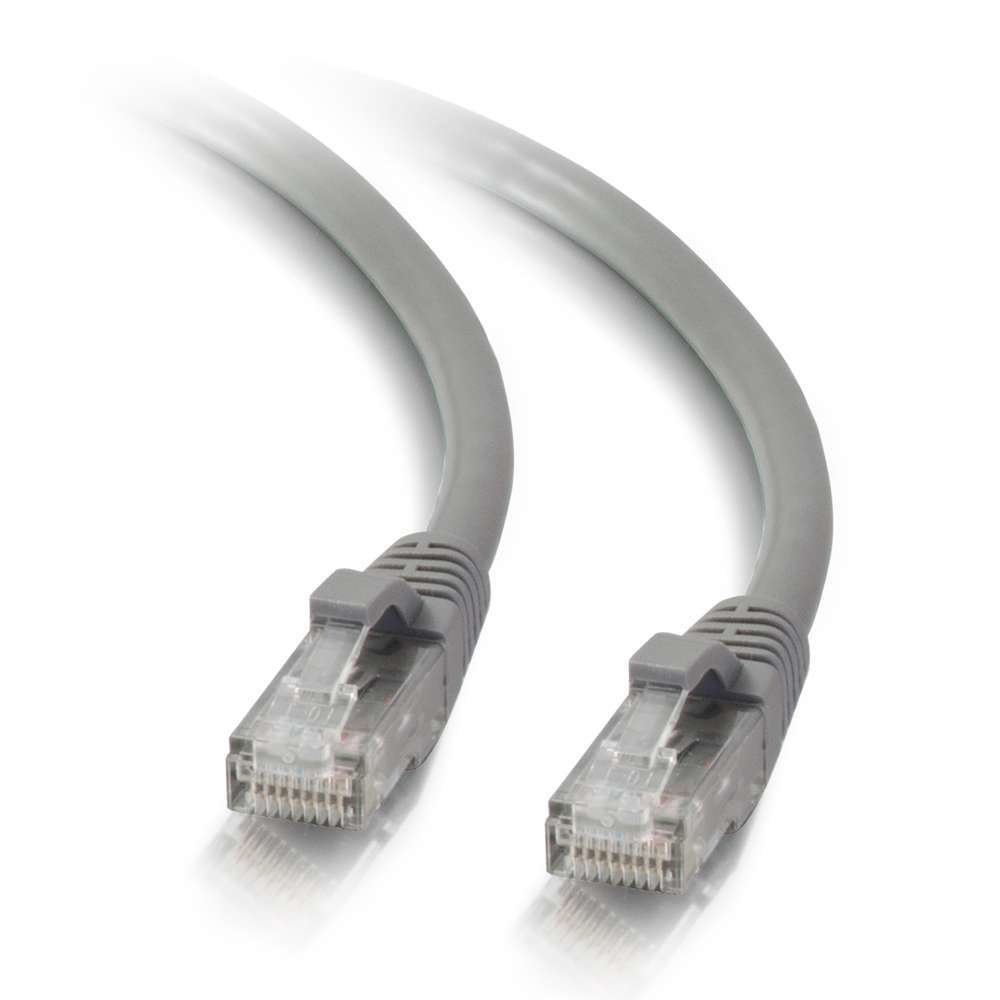 83145 Cables To Go 5m Cat5E 350 MHz Snagless Patch Cable - Grey - C2000