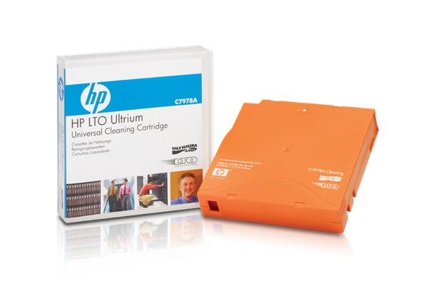 HP Ultrium Universal Cleaning Cartridge - LTO Ultrium - Orange - Cleaning Cartridge C7978A - C2000