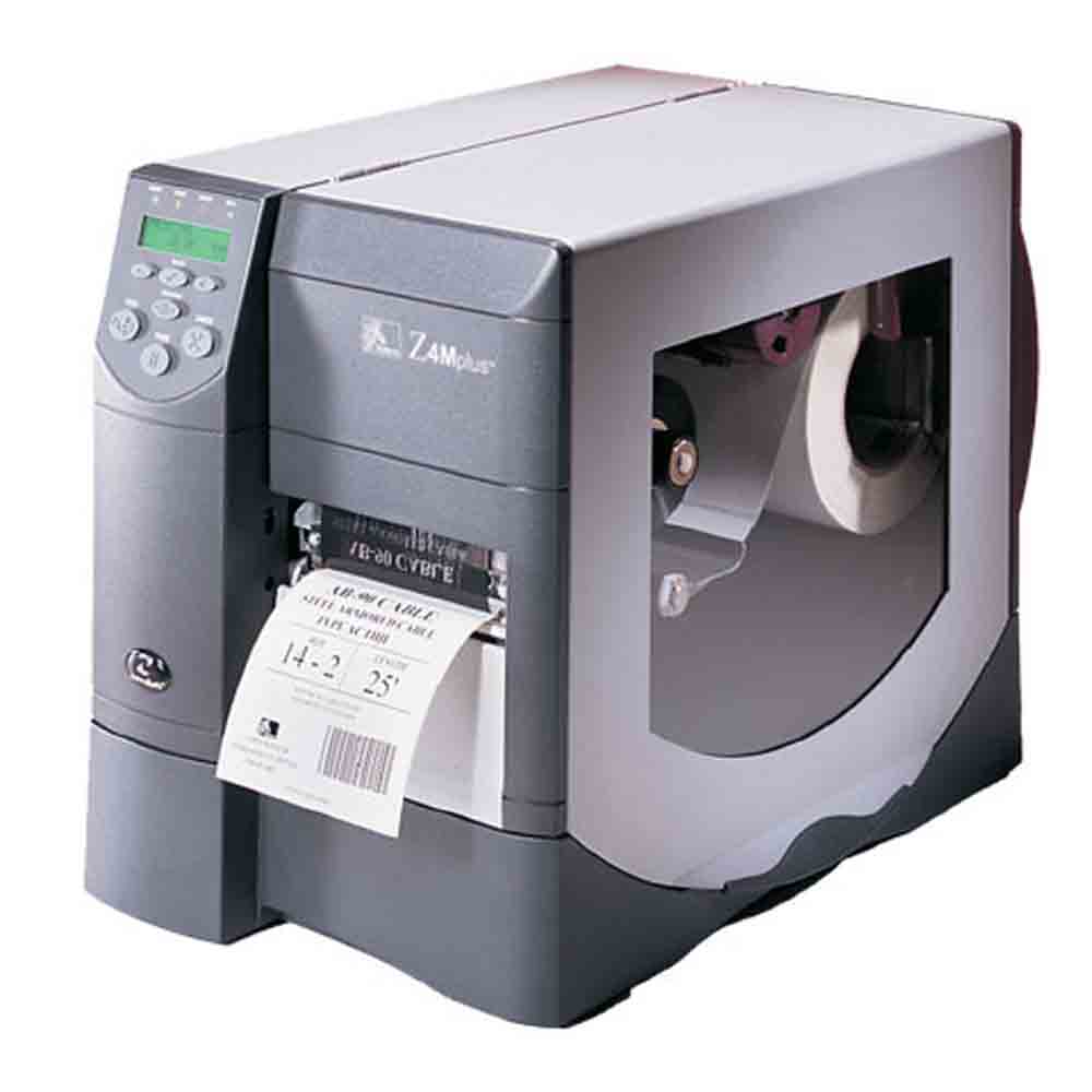 Z4M00-300E-0020 Zebra Z4MPlus 300dpi Thermal Label Printer (Parallel, Serial& Ethernet)  - Refurbished