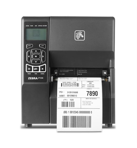 ZT23042-T0EC00FZ Zebra ZT230 203DPI D/T & T/T Industrial Label Printer - Wireless / USB - Refurbished