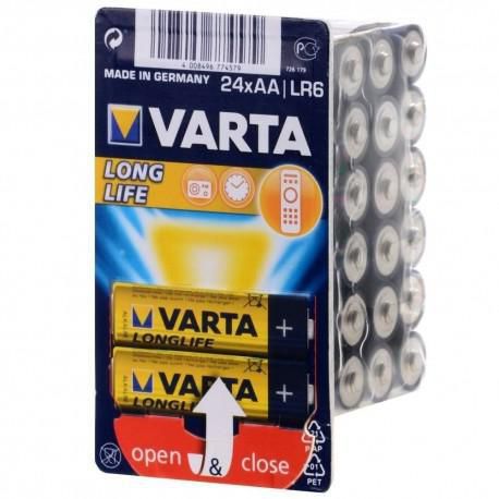 Varta Batterie LONGLIFE DE AA LR6 24St. 04106301124 - eet01