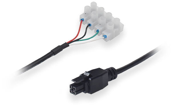 Teltonika 4 pin power cable With 4-way screw terminal 058R-00229 - eet01