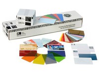 Zebra PVC cards White 30 mil, 500pcs 3-Up breakaway key tags 104523-020 - eet01