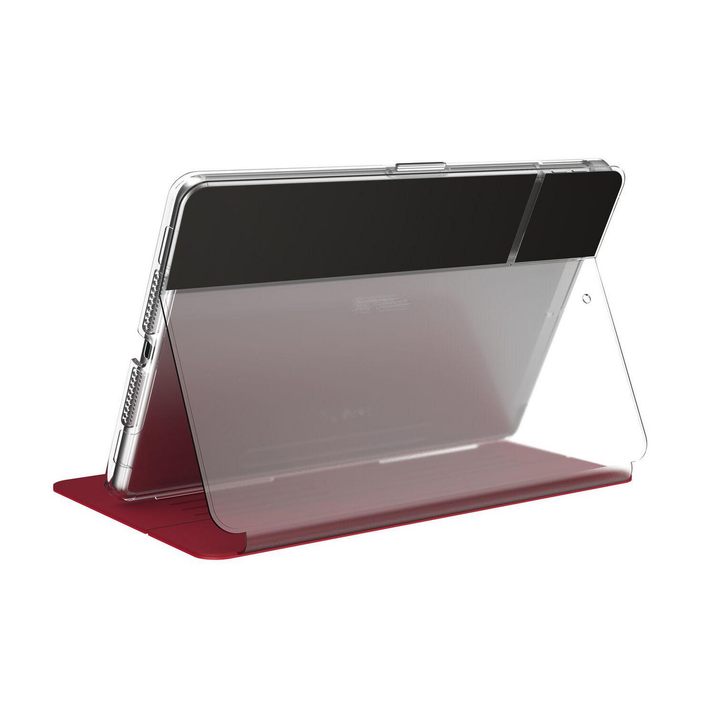 Speck Balance Folio Clear iPad 10,2" HEARTRATE RED/CLEAR 133537-8224 - eet01