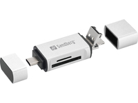 Sandberg Card Reader USB-C+USB+MicroUSB  136-28 - eet01