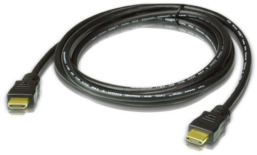 Aten 10M HDMI 1.4 Cable M/M 28AWG Gold Black 2L-7D10H - eet01