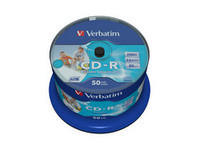 Verbatim Wide Printable, 52X 700MB No ID Brand,50 Pack 43438 - eet01
