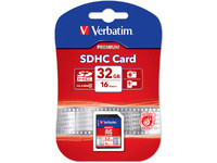 Verbatim 32 GB Secure Digital  Card (SDHC) Class 10 43963 - eet01