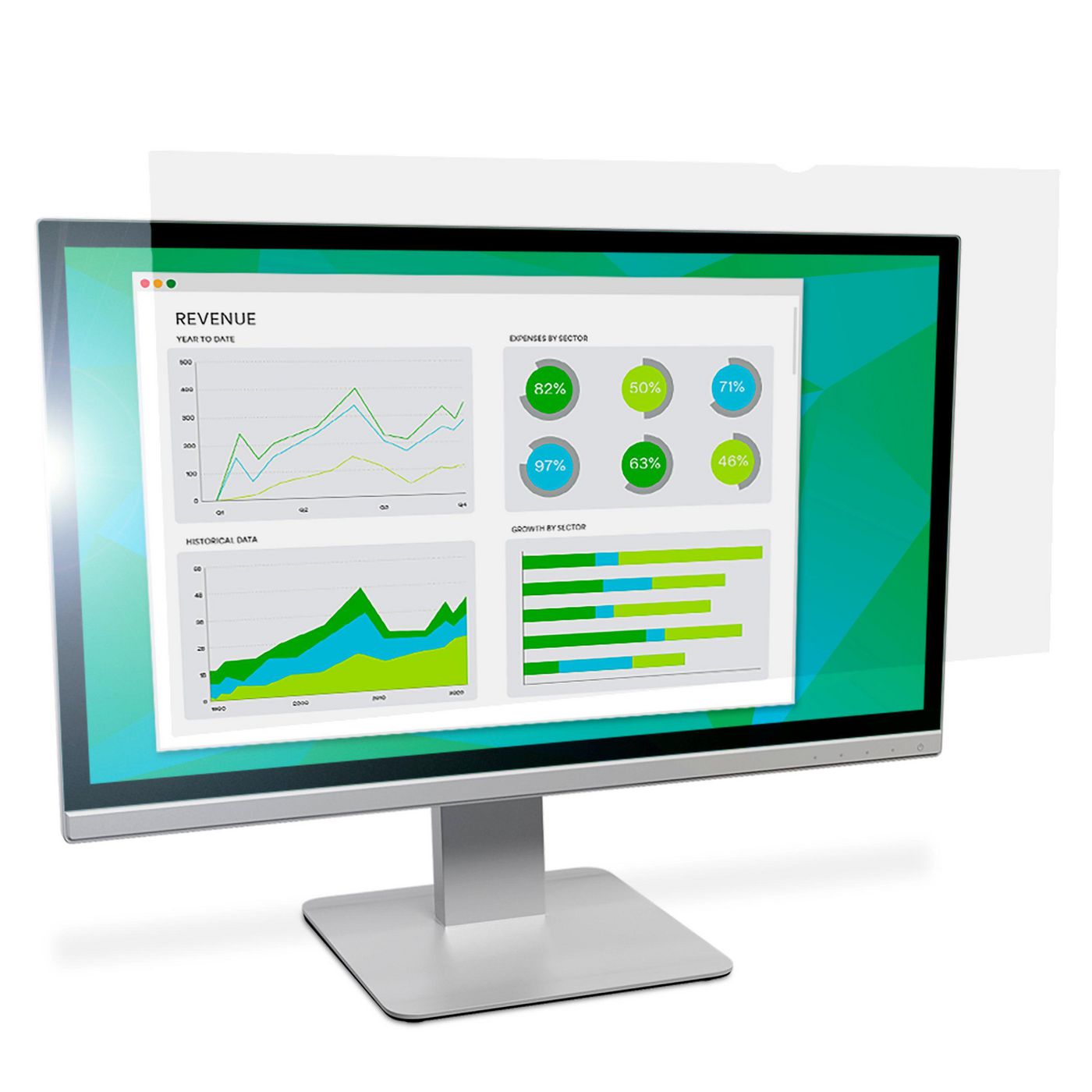 3M Anti-Glare Filter for 23inch  Widescreen Monitor Anti-Glare  7100028684 - eet01