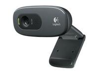 960-000582 Logitech Webcam HD C270 Black  - eet01