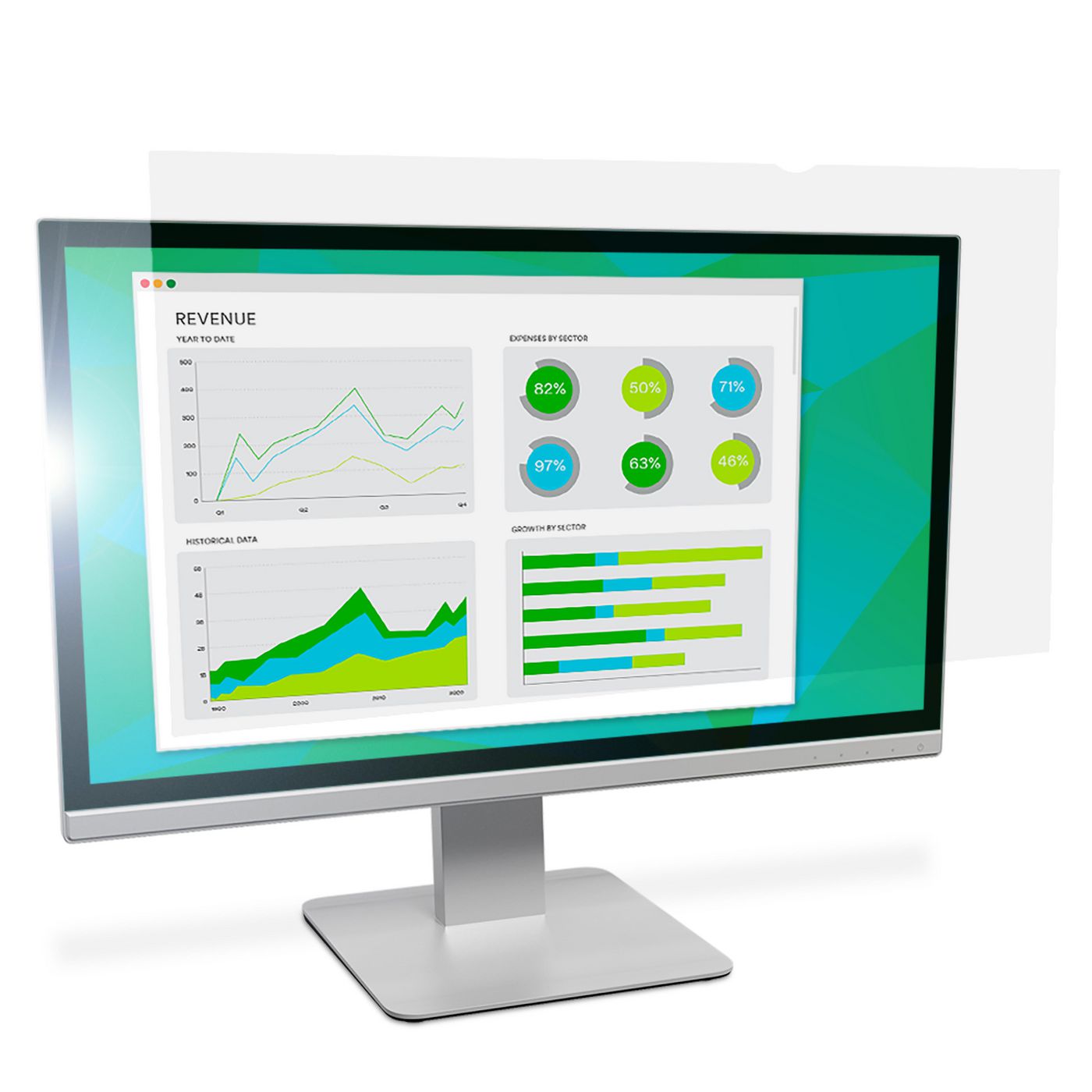 3M Anti-Glare Filter for 24inch  Widescreen Monitor 16:10  98044062093 - eet01