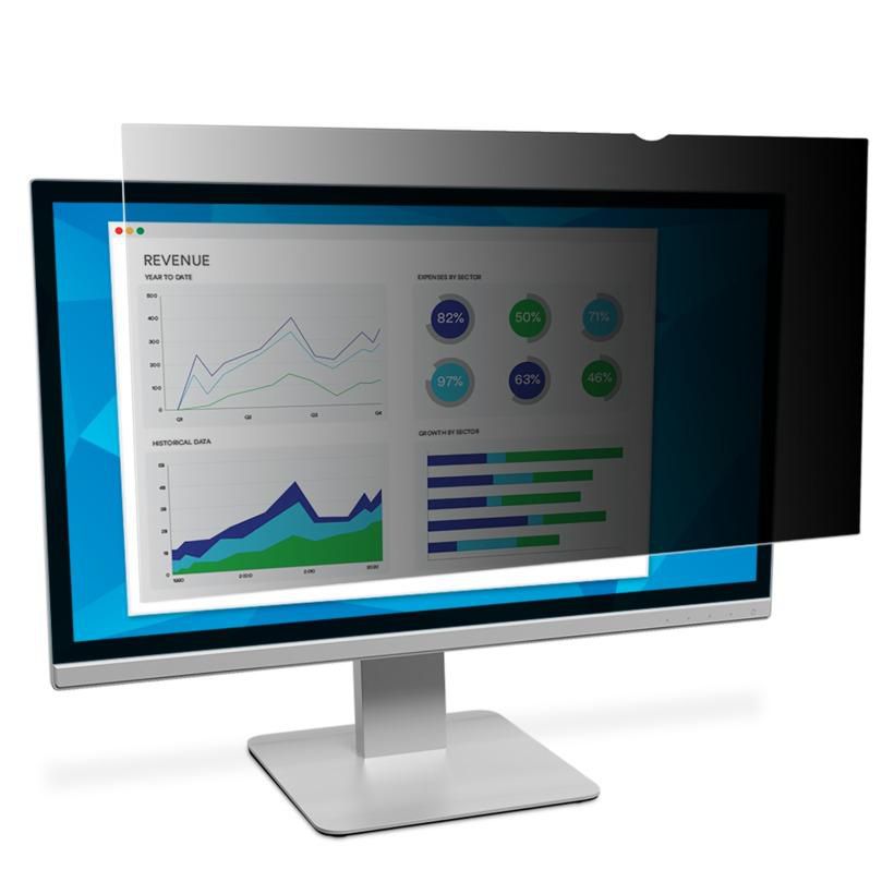 3M Black Privacy Filter for  34inch Widescreen Monitor  98044065211 - eet01
