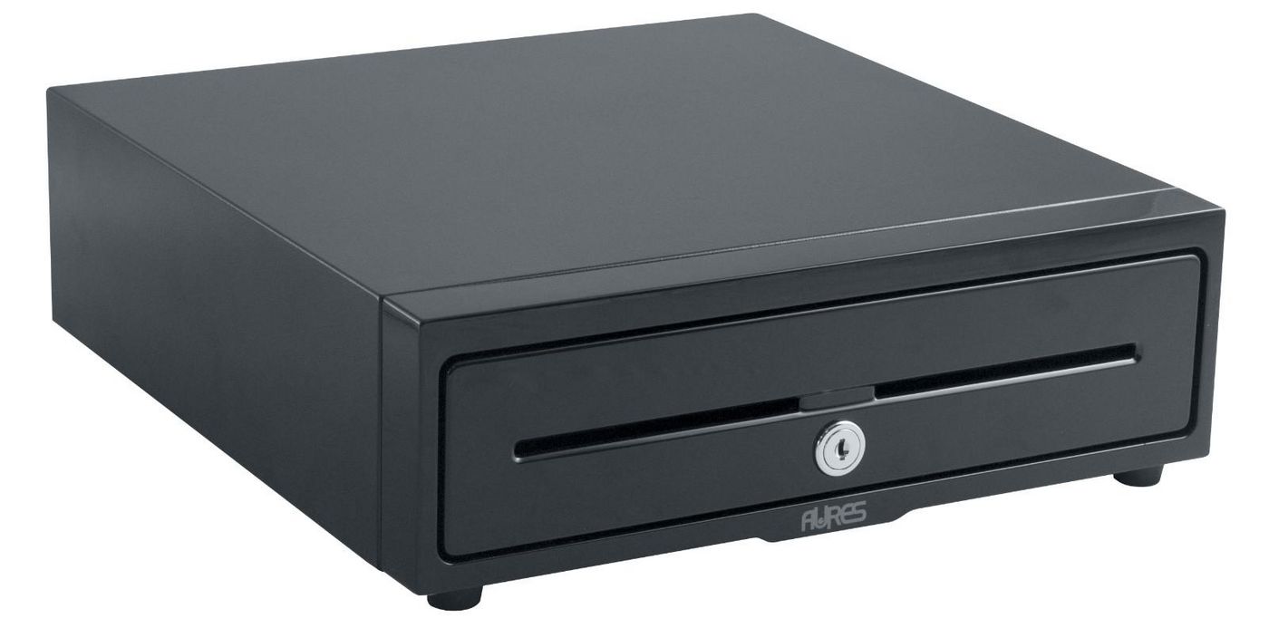 Aures 3S333, Cash Drawer 8/6, Black 335 x 350 x 110mm, Slide-Out, ART-02970 - eet01