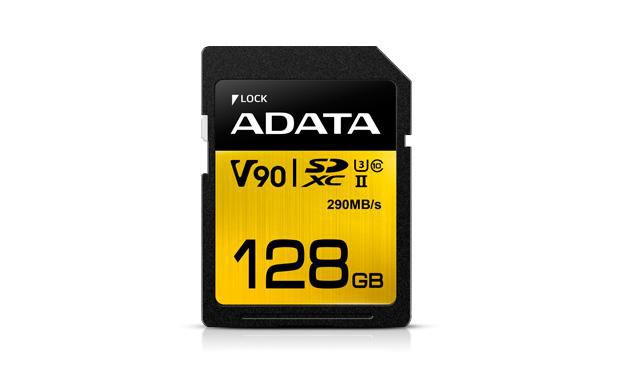 ADATA 128GB UHS-II-U3, SD 4.0  (SDXC) Memory Card  ASDX128GUII3CL10-C - eet01