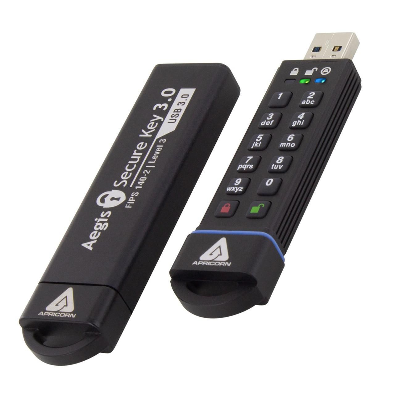 Apricorn Aegis Secure Key USB3 16GB **New Retail** ASK3-16GB - eet01