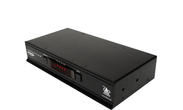 Adder Pro: 4 port - USB 2.0, DVI And audio KVM switch. UK AV4PRO-DVI-UK - eet01