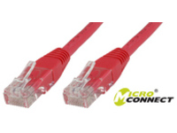 B-UTP520R MicroConnect UTP CAT5E 20M RED PVC 4x2xAWG 26 CCA - eet01
