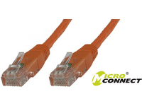 MicroConnect U/UTP CAT6 5M Orange PVC Unshielded Network Cable, B-UTP605O - eet01