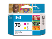 HP Print Head Magenta+Yellow 70 Magenta and Yellow  C9406A - eet01