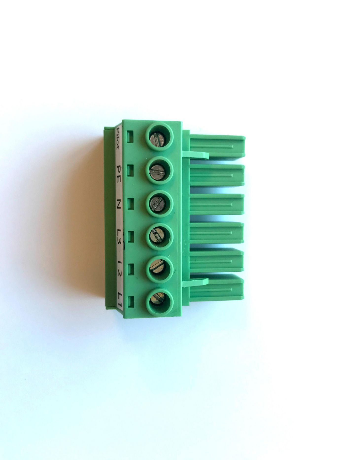 Charge Amps Terminal block Plug-In 16-32A  6P 6 pole Sparepart CA-101005 - eet01