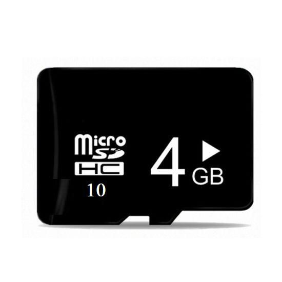 CoreParts 4GB MicroSD Card Class 10 Read/Write speed of 40/10 CPMICROSDHC10-4GB - eet01
