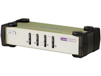 Aten 4 Port PS2/USB KVM, Console & PC PS2/USB support, Video CS84U-AT - eet01