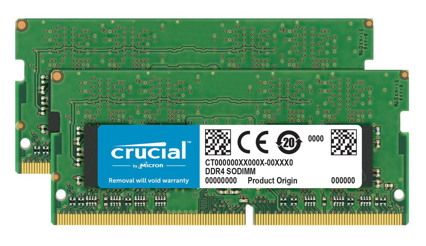 Crucial 2x16GB DDR4 2x16GB DDR4, 32 GB, 2 x 16  CT2K16G4SFD824A - eet01