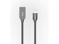 ESTUFF Lightning Cable MFI 1,5m Steel 8Pin Lightning - USB A Male ES601165 - eet01