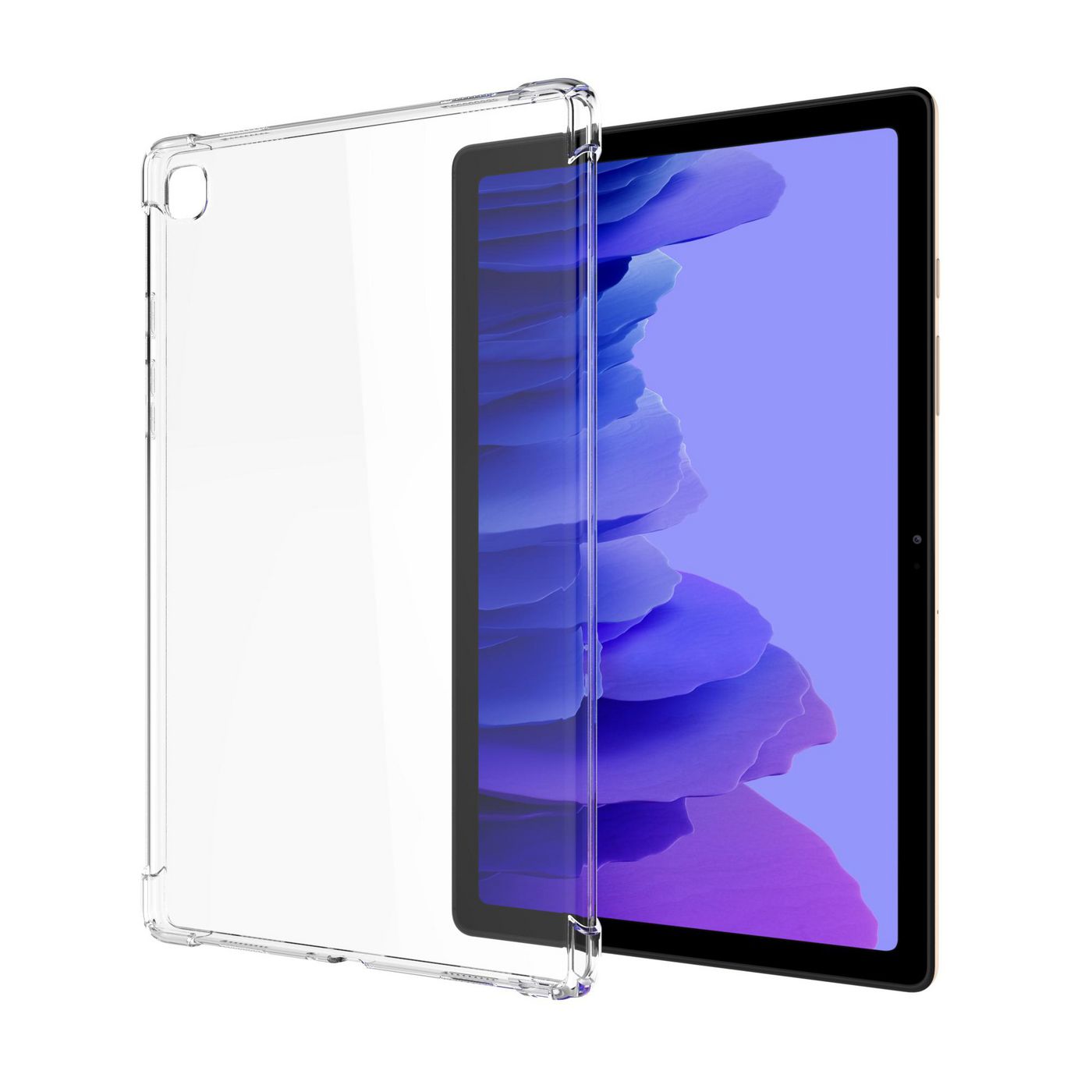 ESTUFF Galaxy Tab A7 Clear TPU Cover with corner  ES680108-BULK - eet01
