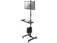 Neomounts by Newstar Mobile Workplace Floor Stand Monitor, keyboard/mouse & PC FPMA-MOBILE1700 - eet01