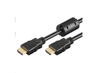 HDM191915V1.4FC MicroConnect HDMI 19 - 19 15m M-M, Gold With Ferrite Core. - eet01
