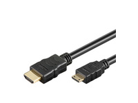 HDM1919C1,5 MicroConnect HDMI 19 - 19 C mini 1,5m M-M  - eet01