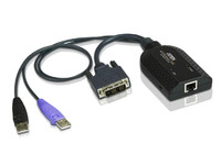 Aten DVI USB Virtual Media KVM Adapter Cable with KA7166-AX - eet01