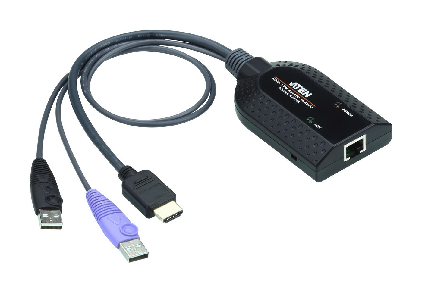 Aten USB HDMI Virtual Media KVM Adapter Cable KA7188-AX - eet01