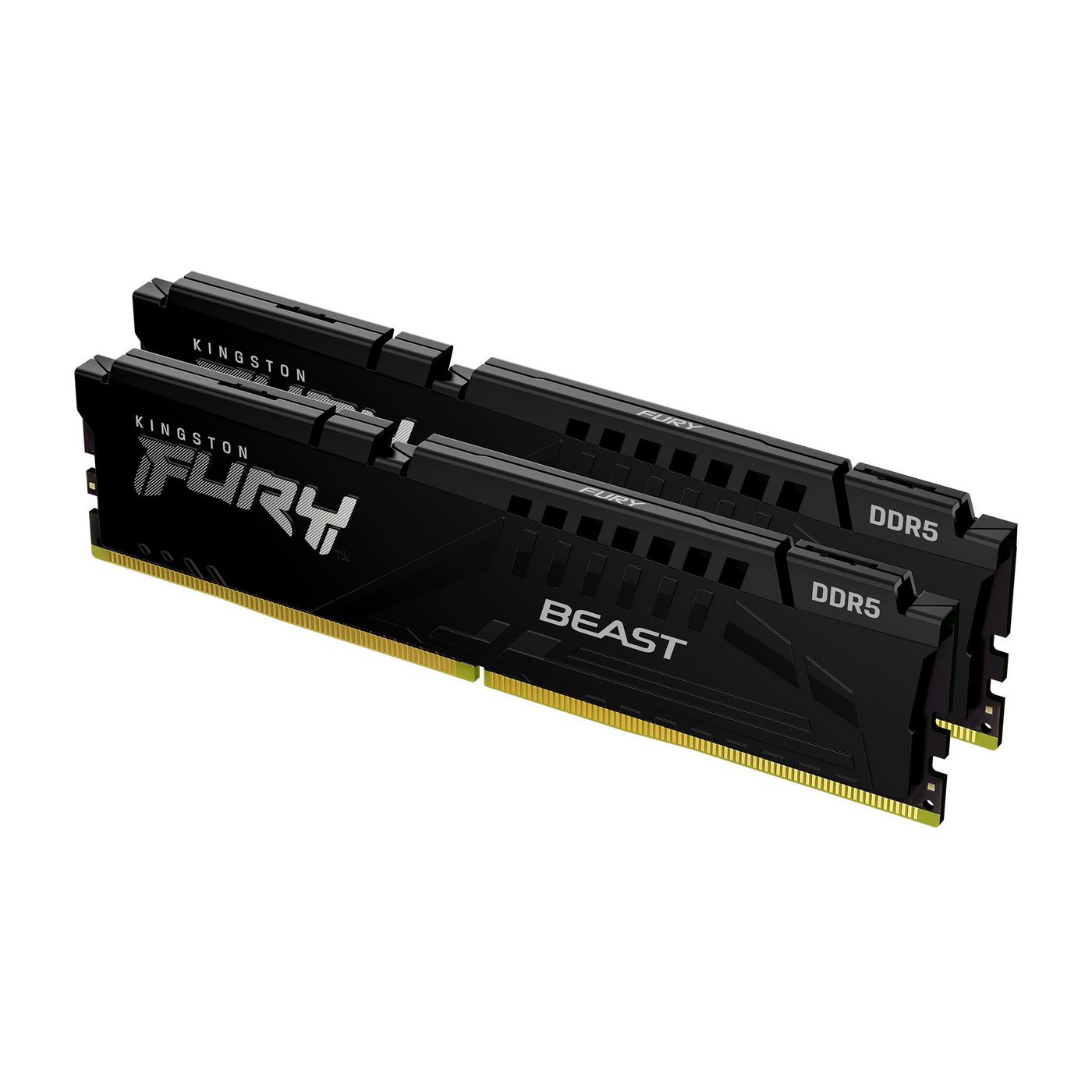Kingston 64GB 5600MHz DDR5 CL40 DIMM  Kit of 2 FURY Beast Black  KF556C40BBK2-64 - eet01