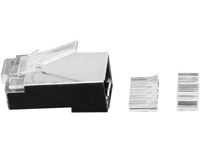MicroConnect Modular Plug RJ45 MP8P8C CAT6 FTP Shielded 10pcs in one bag KON506-10 - eet01