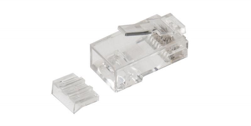 Lanview RJ45 UTP plug Cat6 for AWG  24-26 solid/stranded  LVN125418 - eet01