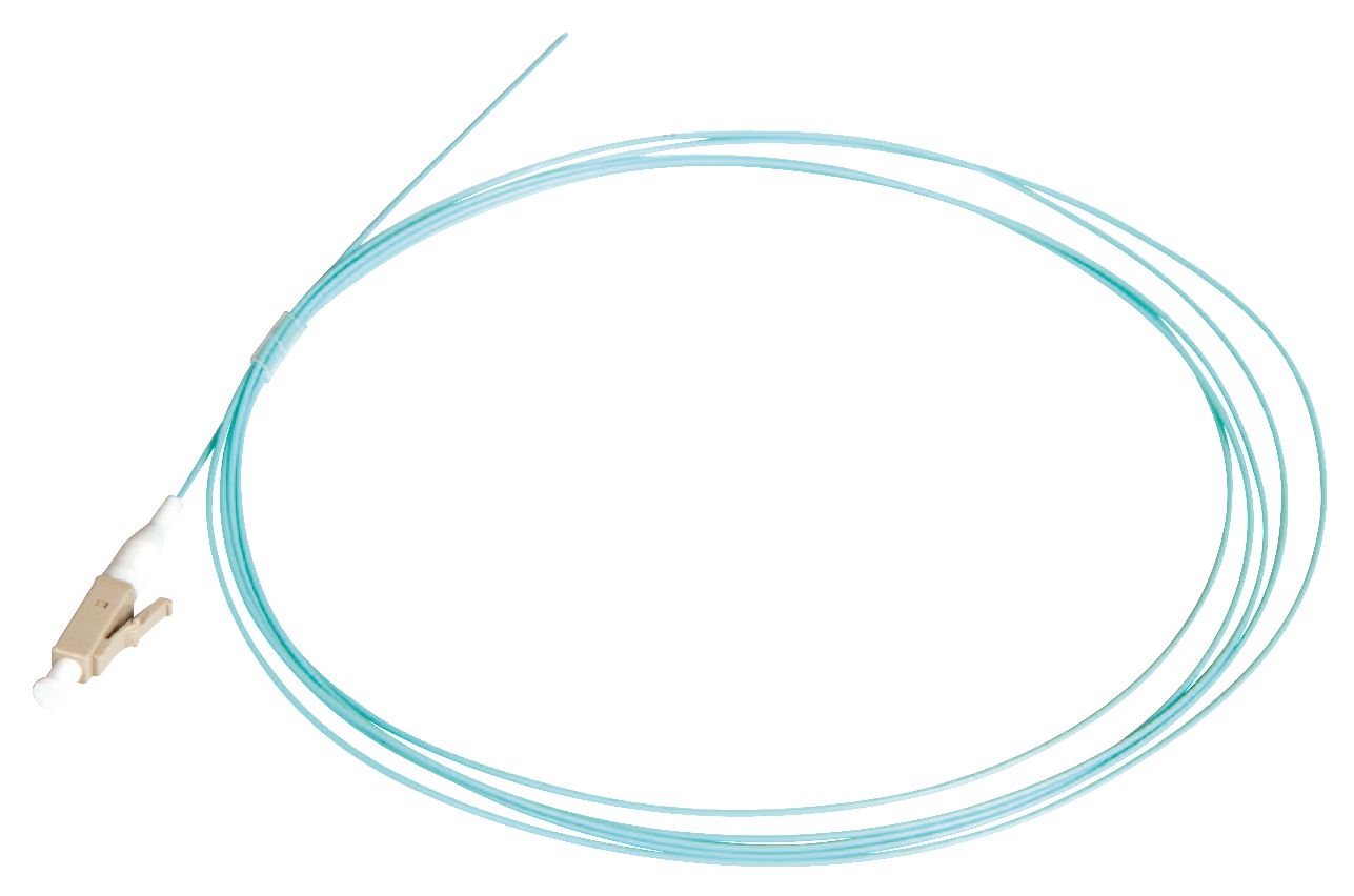 Lanview LC/UPC Pigtail Multimode 1m  OM3 50/125 PVC EASY STRIP  LVO231310 - eet01