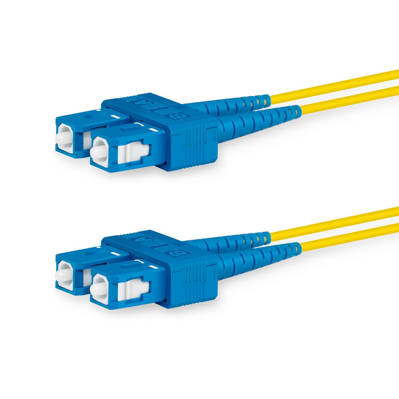 Lanview SC-SC Singlemode fibre cable  Duplex 2m OS2 9/125 LSZH  LVO231386 - eet01