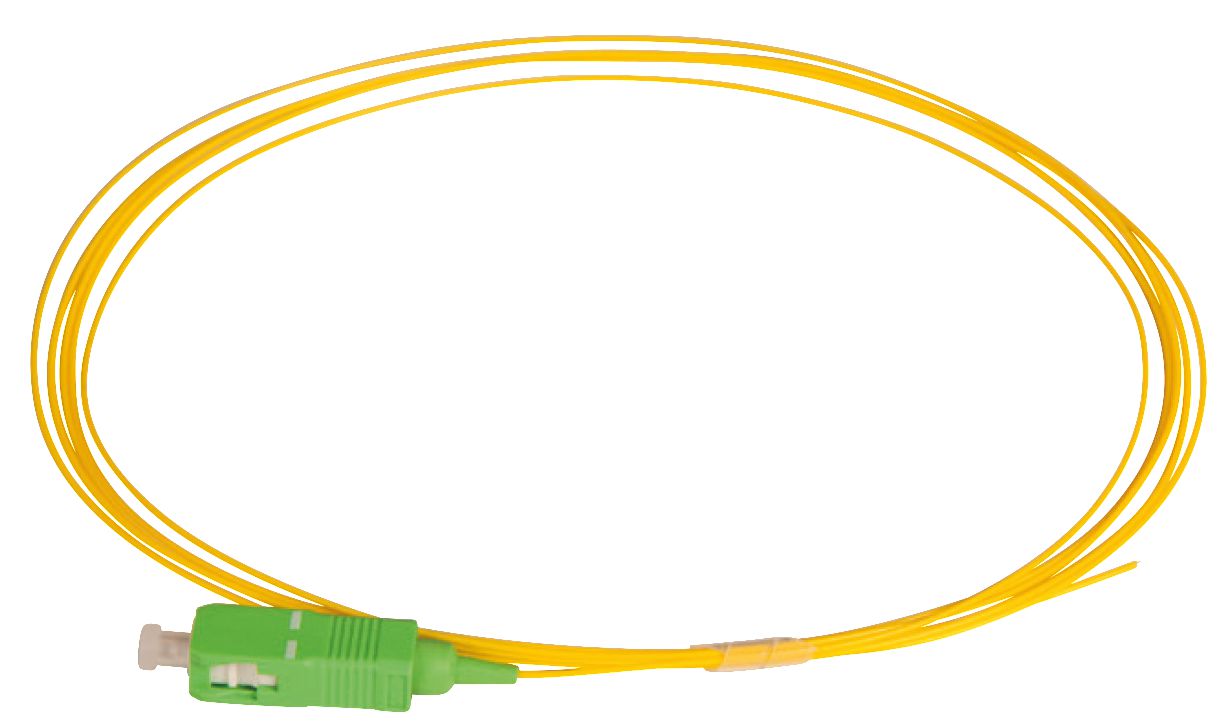 Lanview SC/APC Pigtail Singlemode 2m  OS2 9/125 PVC EASY STRIP  LVO231396 - eet01