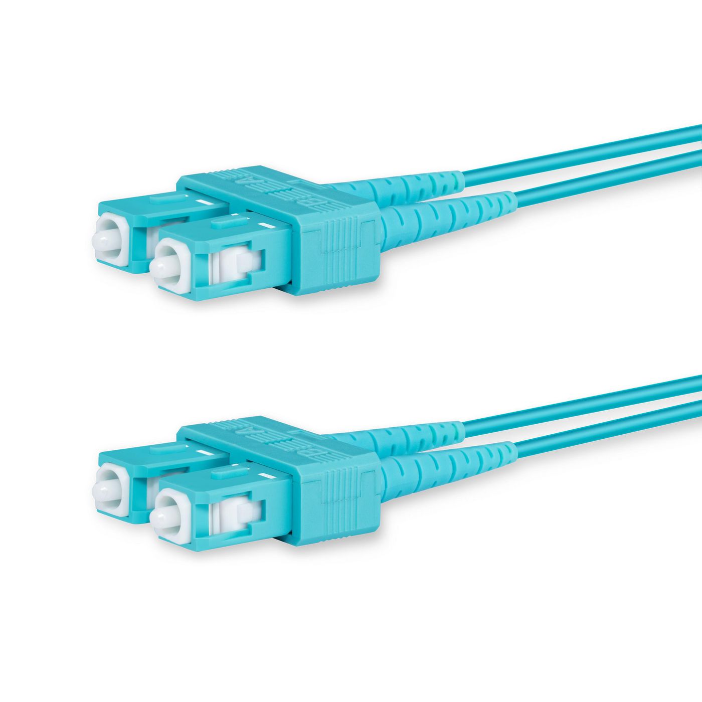 Lanview SC-SC Multimode fibre cable  Duplex 1m OM3 50/125 LSZH  LVO231473 - eet01